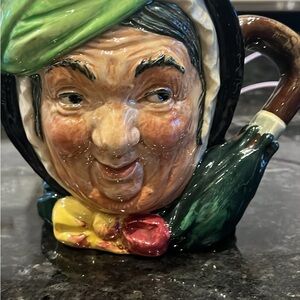 Royal Doulton Mug with Green Hat and Multicolor Details